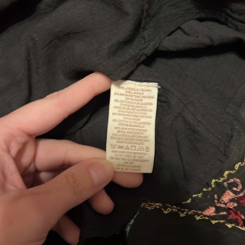 Free People Batiste Frida Embroidered Dress Size Small - Picture 10 of 11